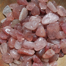 Load image into Gallery viewer, Strawberry Quartz Crystal Tumbled Stones
