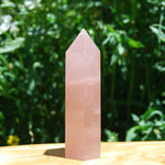 Rose Quartz Crystal Tower Gemmy Girasol Madagascar