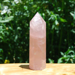 Rose Quartz Crystal Tower Gemmy Girasol Madagascar