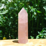 Rose Quartz Crystal Tower Gemmy Girasol Madagascar