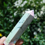 Angel Aura Howlite Crystal Tower