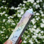 Angel Aura Howlite Crystal Tower