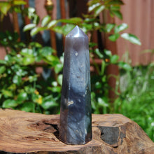 Load image into Gallery viewer, Purple Chalcedony Crystal Tower, Violet Agate Indonesia
