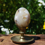 Sulemani Agate Crystal Egg, Eye of Shiva, Banded Bullseye Agate
