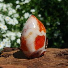 Load image into Gallery viewer, Carnelian Geode Crystal Flame 
