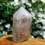 Lodolite Garden Quartz Crystal Tower, Landscape Quartz