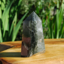 Load image into Gallery viewer, Large Lodolite Crystal Tower, Garden Quartz Tower
