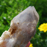 Hematite Phantom Cathedral Quartz Crystal