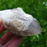 Hematite Phantom Cathedral Quartz Crystal