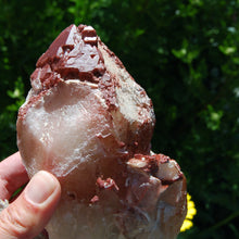 Load image into Gallery viewer, Red Hematite Quartz Crystal Cathedral, Hematoid Quartz, Zimbabwe, Africa
