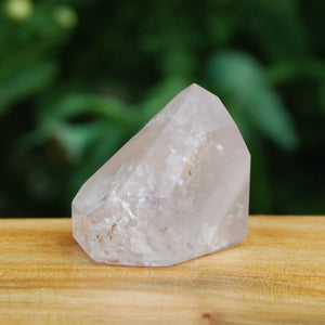 Pink Lithium Quartz Crystal Tower