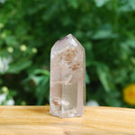 Pink Lithium Quartz Crystal Tower