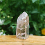 Pink Lithium Quartz Crystal Tower