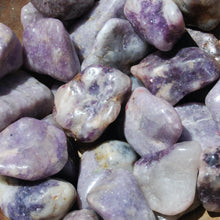 Load image into Gallery viewer, Lepidolite Crystal Tumbled Stones
