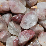 Pink Lithium Quartz Crystal Tumbled Stones