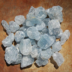 Celestite, Raw Celestite Crystal Pieces