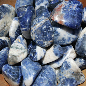 Large Sodalite Crystal Tumbled Stones 