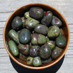 Dragon's Blood Jasper Tumbled Stones, Dragon Bloodstone, Dragon's Blood Stone 