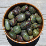 Dragon's Blood Jasper Tumbled Stones, Dragon Bloodstone, Dragon's Blood Stone 