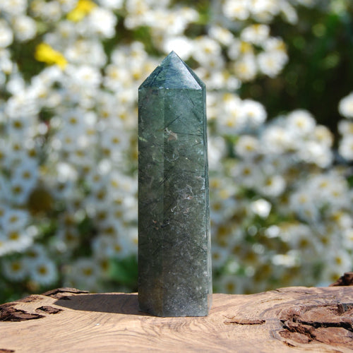 Prehnite Crystal Tower 