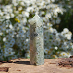Prehnite Crystal Tower