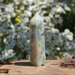 Prehnite Crystal Tower