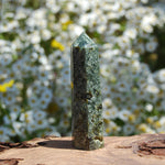 Prehnite Crystal Tower