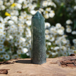 Prehnite Crystal Tower 