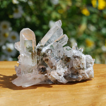 Load image into Gallery viewer, Chlorite Quartz Crystal Cluster, Corinto Brazil

