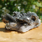 Chlorite Optical Quartz Crystal Cluster, Corinto, Brazil