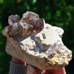 Brandberg Amethyst Elestial Crystal Cluster