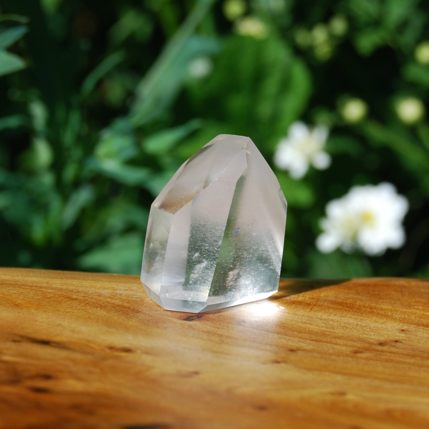 Pink Lithium Quartz Crystal Mini Tower