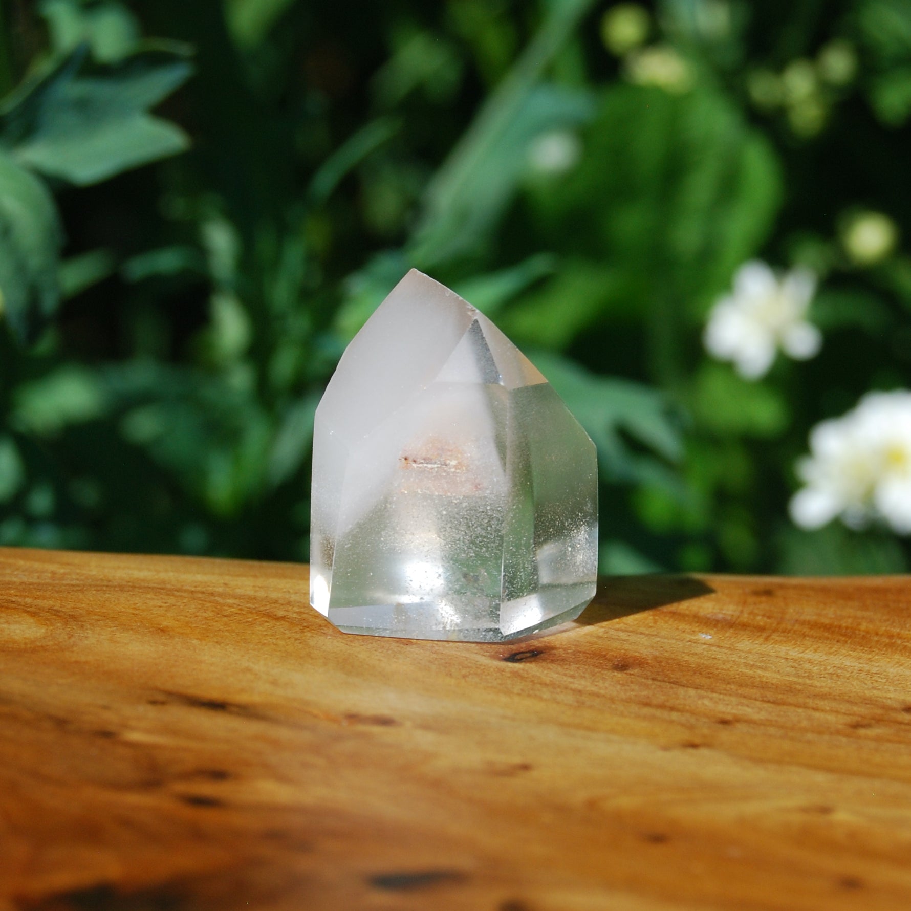 Pink Lithium Quartz Crystal Mini Tower