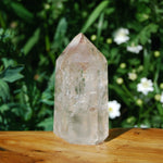 Pink Lithium Quartz Crystal Tower