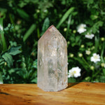 Pink Lithium Quartz Crystal Tower