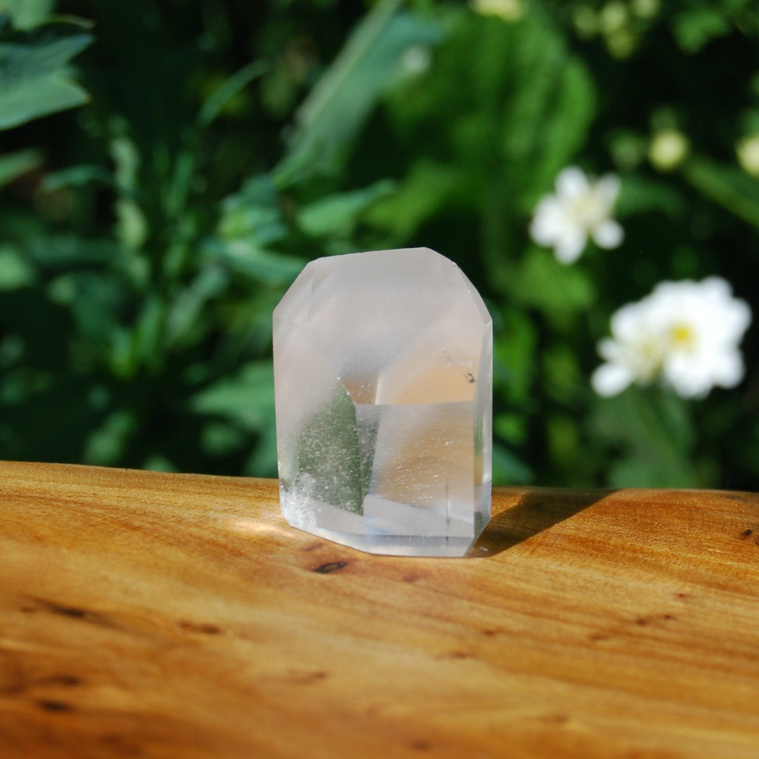 Pink Lithium Quartz Crystal Mini Tower
