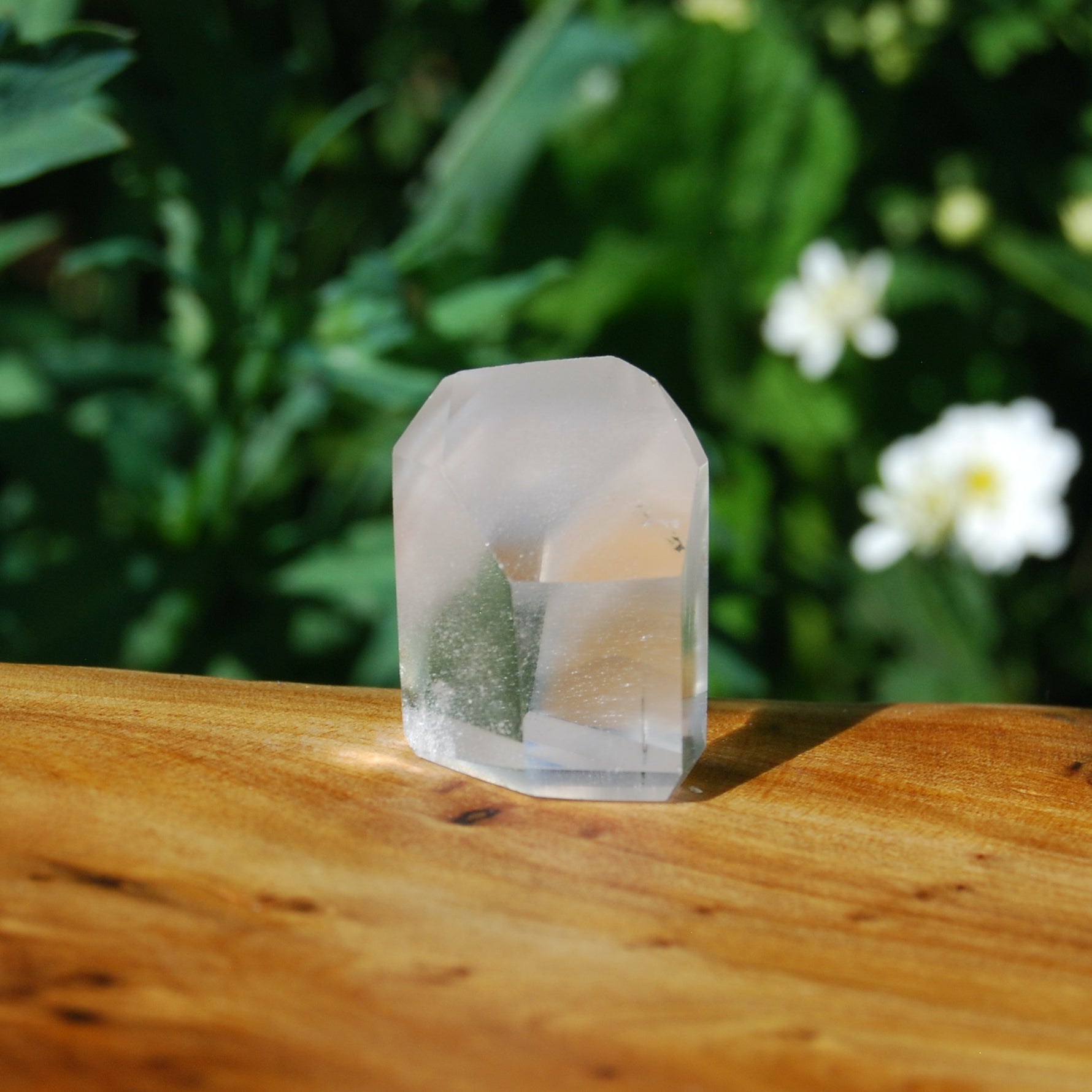 Pink Lithium Quartz Crystal Mini Tower