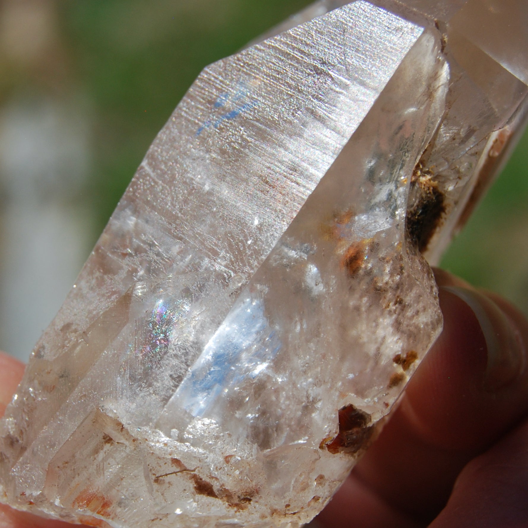 Tantric Twin Lithium Lemurian Quartz Crystal Starbrary
