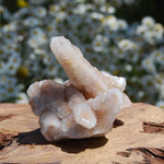 Large Fairy Quartz Crystal Cluster, Raw Spirit Quartz Druzy, South Africa