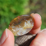 Plume Agate Cabochon
