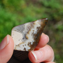 Load image into Gallery viewer, Plume Agate Cabochon, Indonesia

