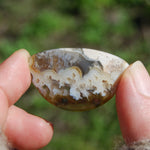 Plume Agate Cabochon, Indonesian Agate