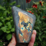 Sunset Purple Labradorite Crystal Free Form Tower