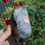 Purple Labradorite, Labradorite Crystal Freeform Tower, Spectrolite