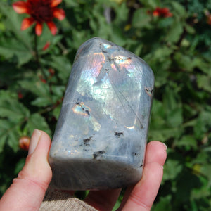 Sunset Purple Labradorite Crystal Freeform