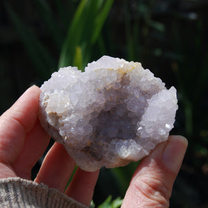 Amethyst Spirit Quartz Crystal Cluster, Spirit Quartz