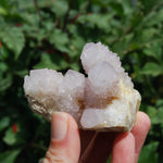 Amethyst Spirit Quartz Crystal Cluster, Spirit Quartz