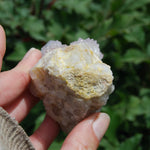 Amethyst Spirit Quartz Crystal Cluster, Spirit Quartz