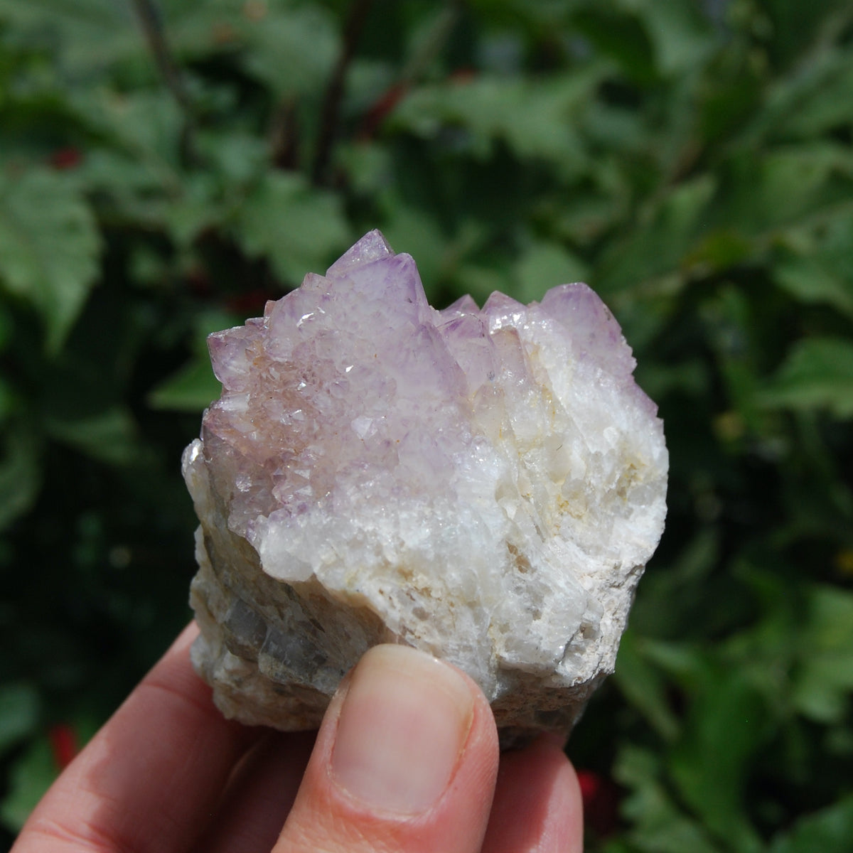 Spirit Quartz, Amethyst Spirit Quartz Crystal Cluster