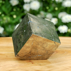 Chalcopyrite Crystal Cube